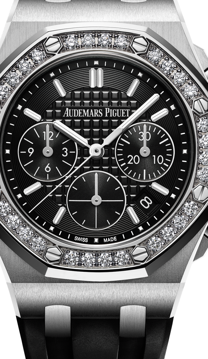 Black 904L steel with black dial - Watch - 37mm