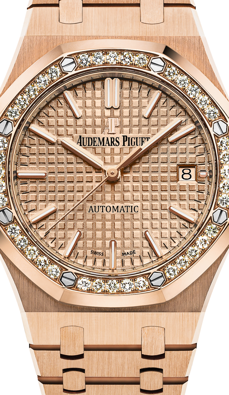 Rose gold 904L steel rose gold dial - Watch - 37 mm