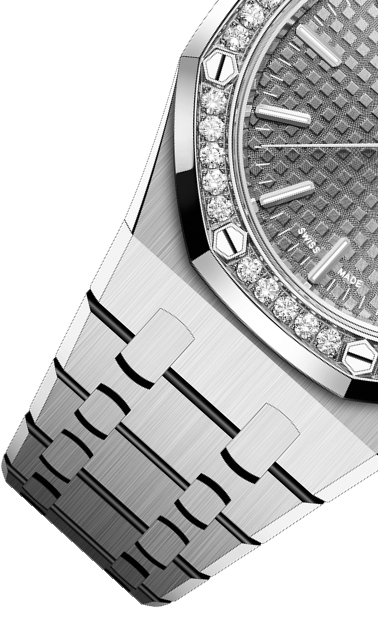 Silver 904L Steel Gray Dial - Watch - 37mm
