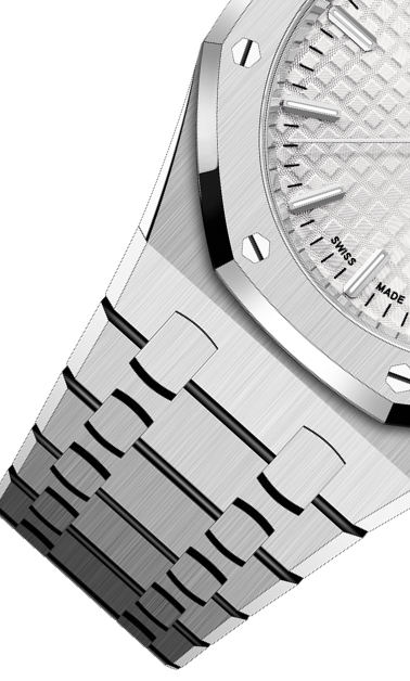 Silver 904L Steel Silver - Automatic - 34mm