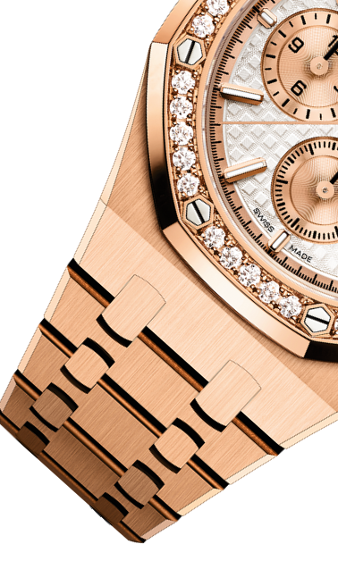 Rose Gold 904L Steel Silver Dial - Watch - 38mm
