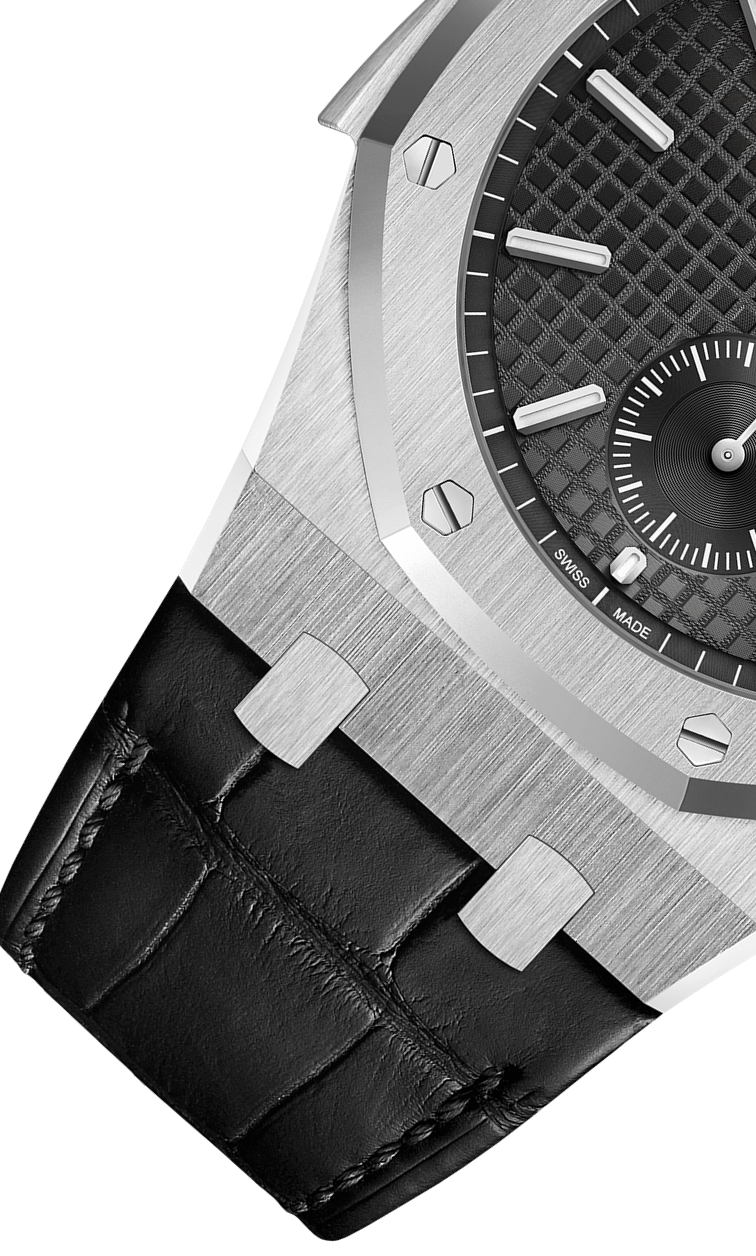 Black 904L steel with black dial - Watch - 42mm