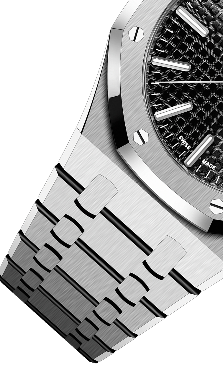 Black Dial - Stainless steel - Automatic - 41mm