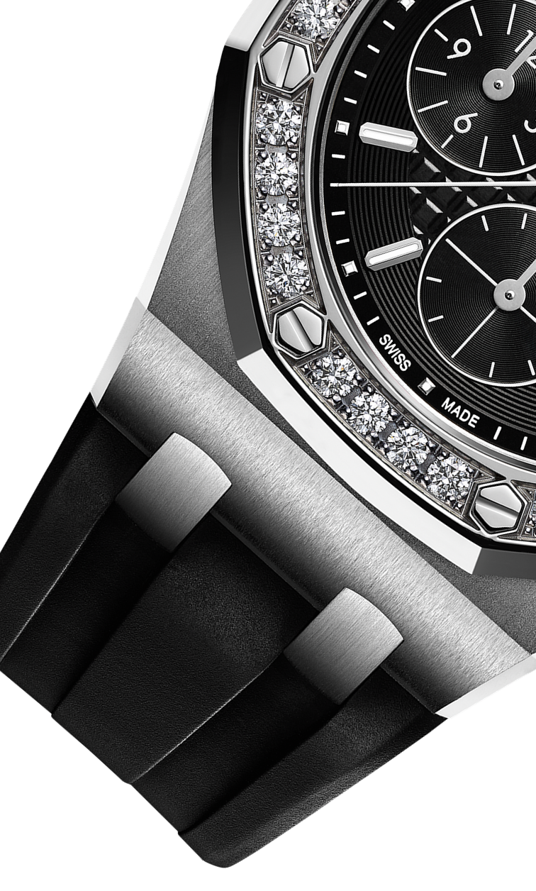 Black 904L steel with black dial - Watch - 37mm