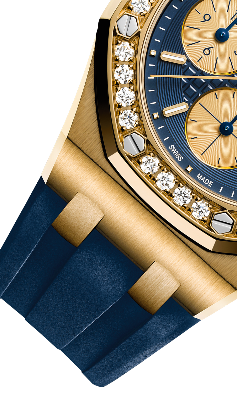 Blue strap - Titanium blue dial - Watch - 37mm
