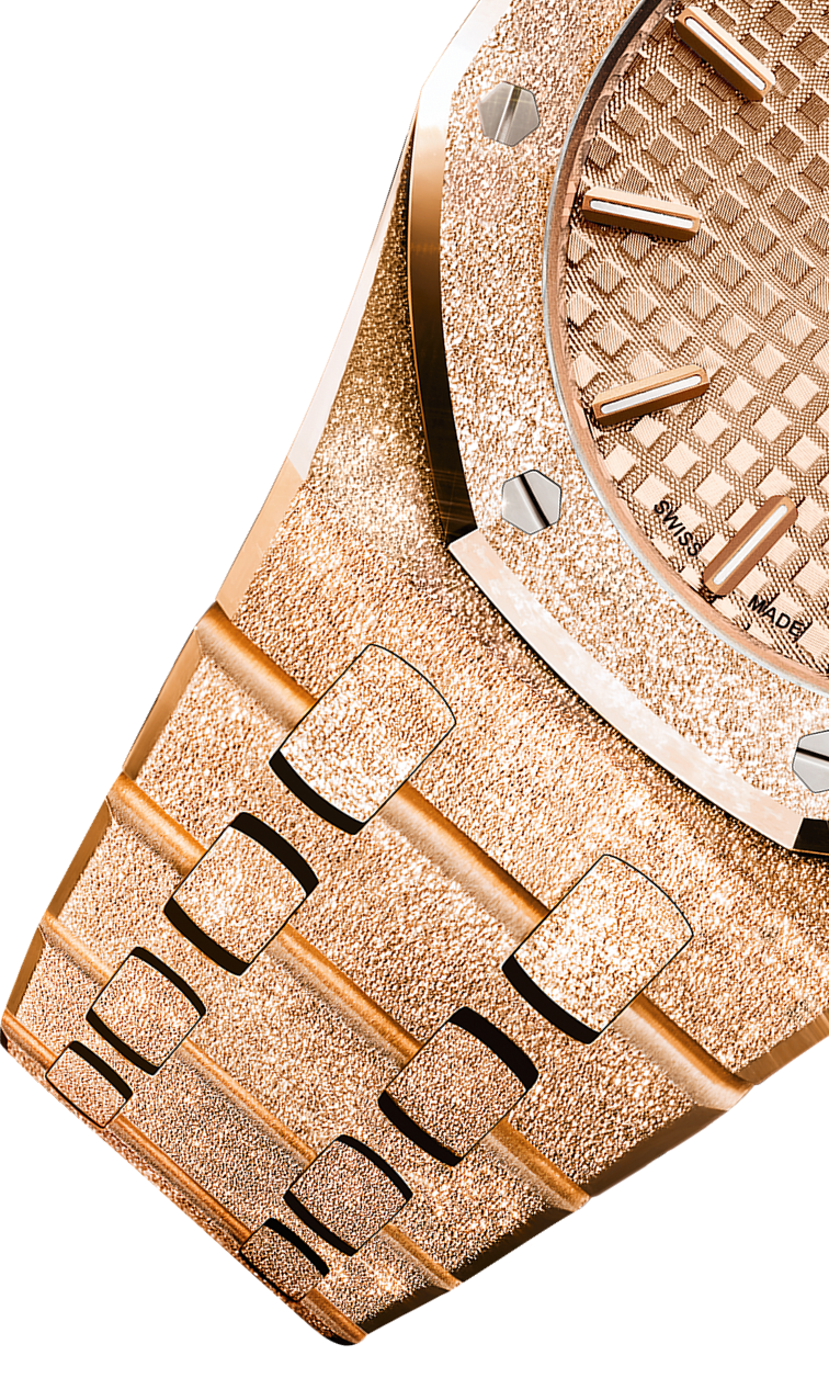 Rose Gold 904L Steel Rose Gold Dial - Watch - 33mm