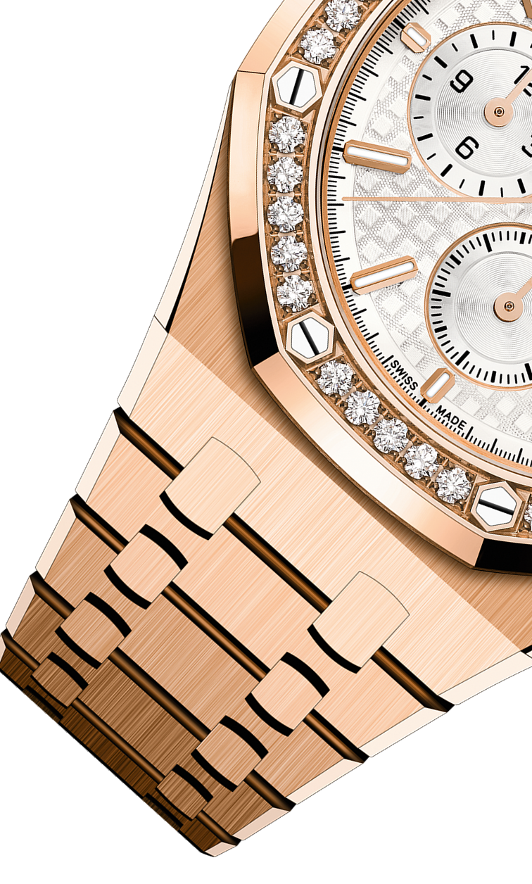 Rose Gold 904L Steel Silver Dial - Watch - 38mm