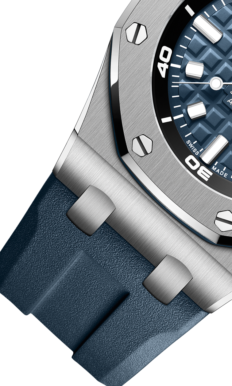 Blue 904L steel sea blue dial - Watch - 42mm