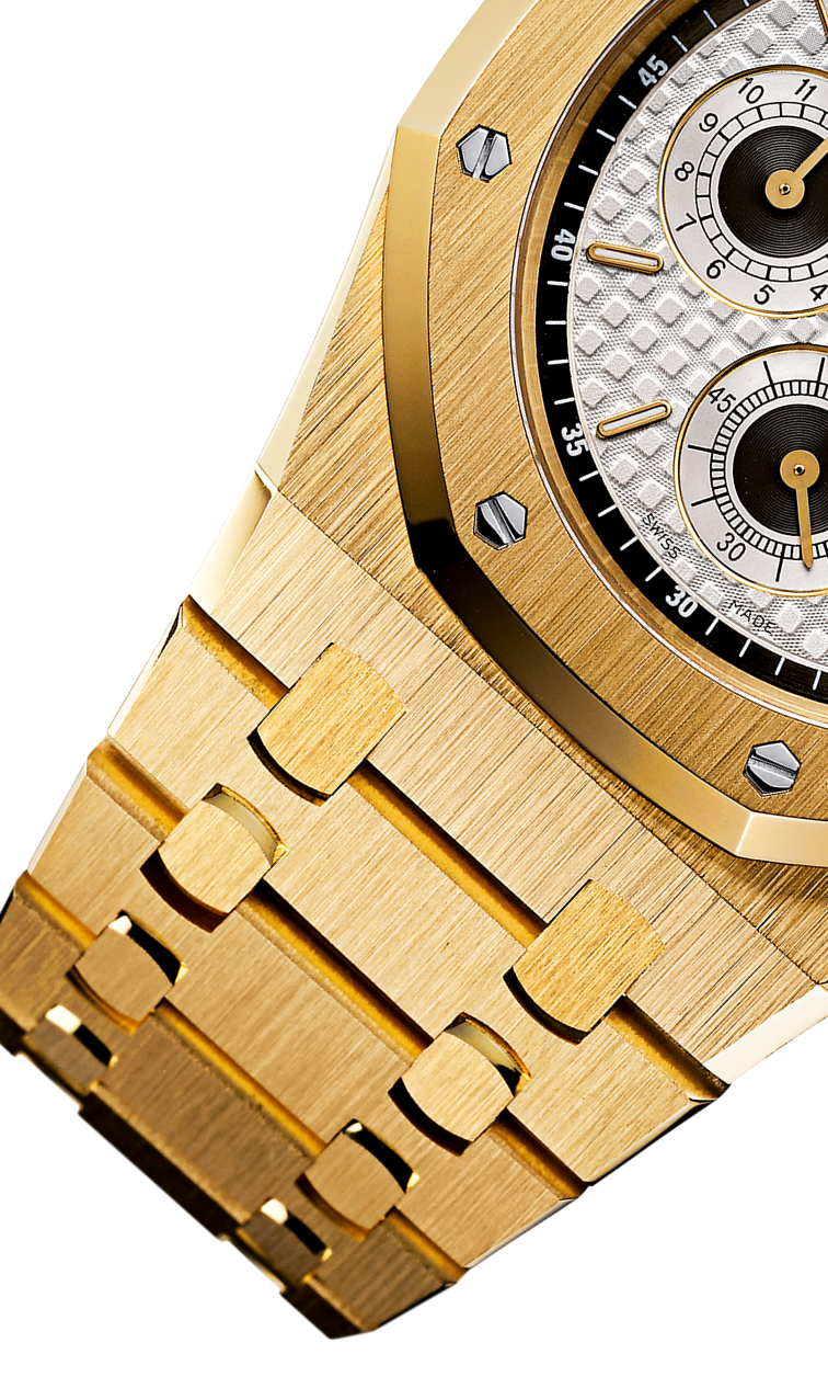 Rose gold 904L steel silver-white dial - Watch - 39 mm