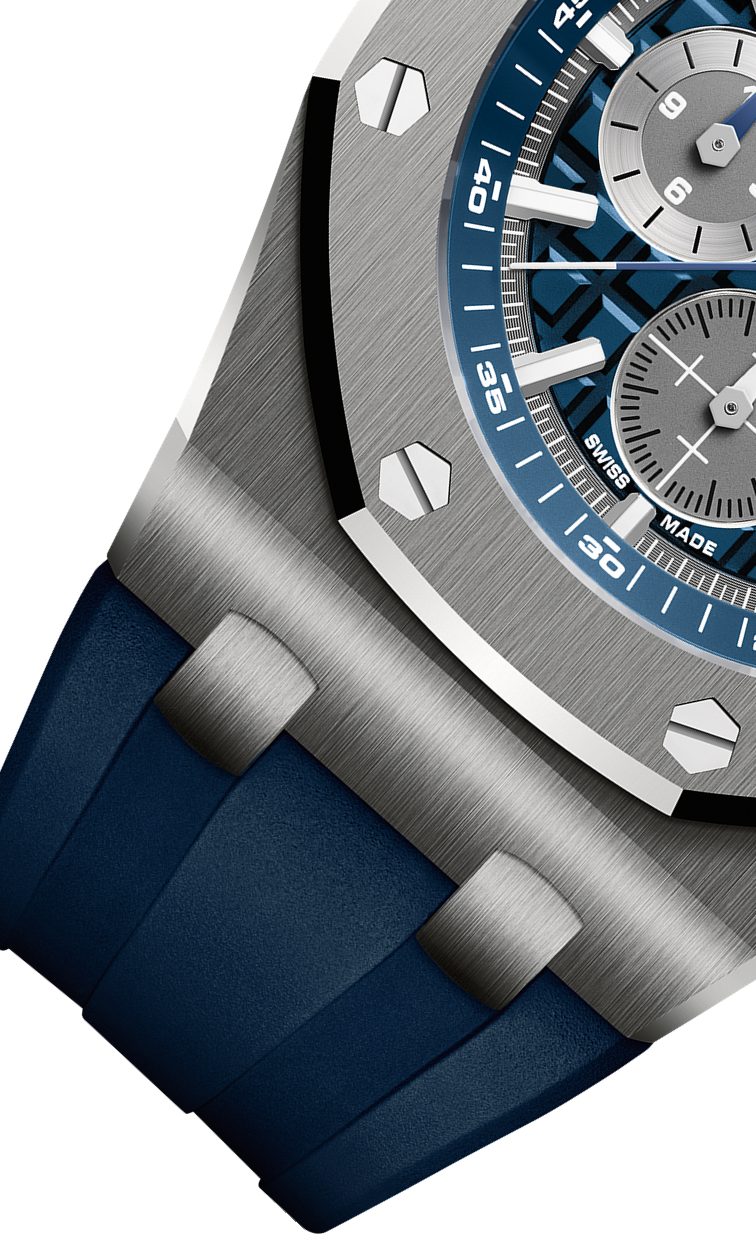 Blue 904L Steel blue dial - Watch - 42mm