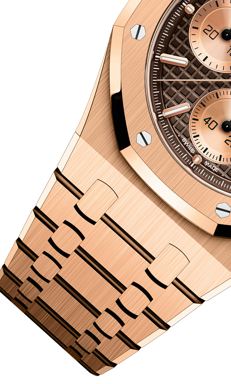 Rose Gold 904L Steel Brown Dial - Automatic - 41mm