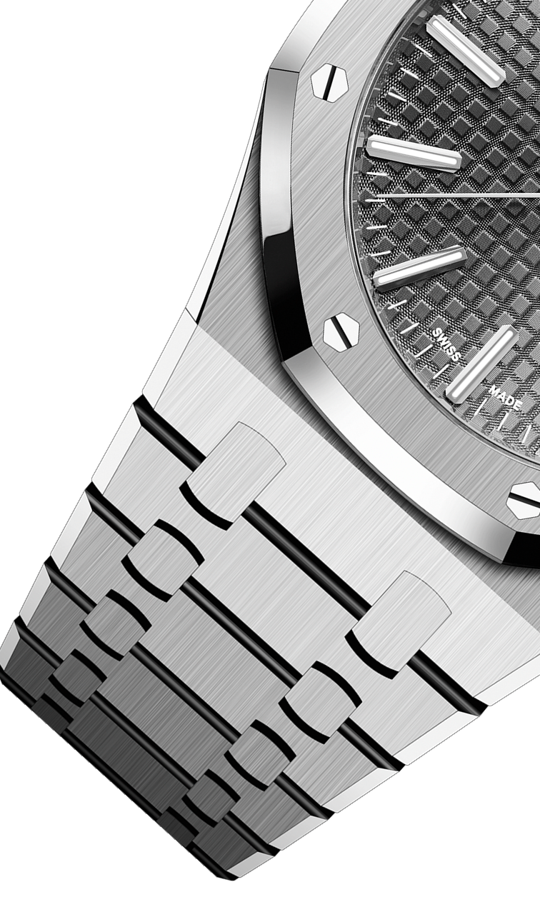 Silver 904L Steel Gray Dial - Automatic - 41mm