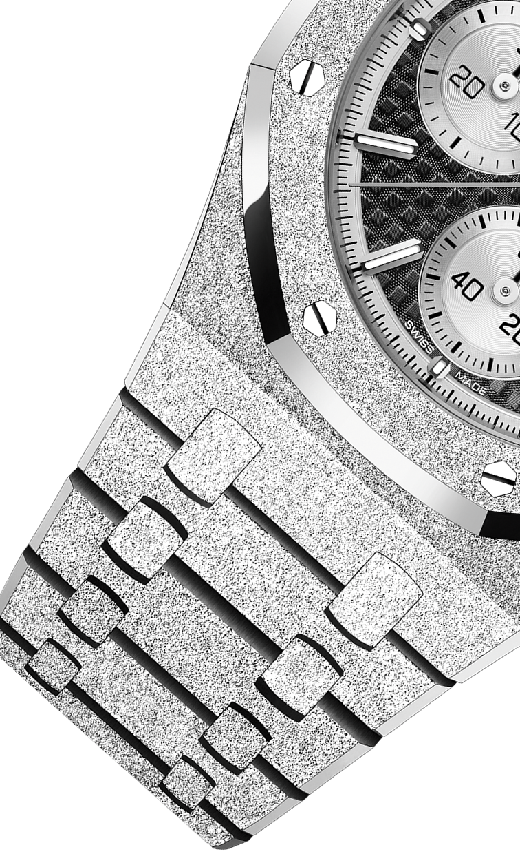 Silver 904L Steel Black Dial - Watch - 41mm
