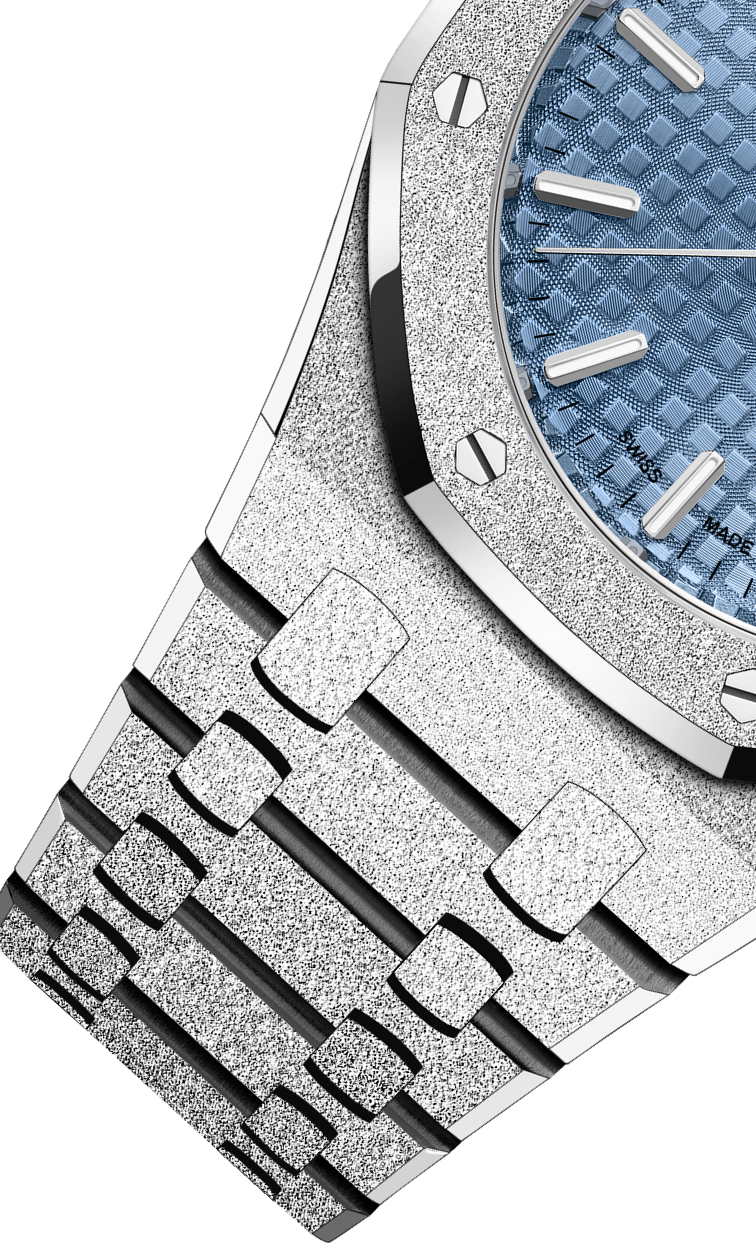 Silver 904L Steel Light Blue Dial - Watch - 34mm