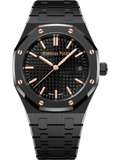 Black 904L Steel Black Dial - Watch - 34mm