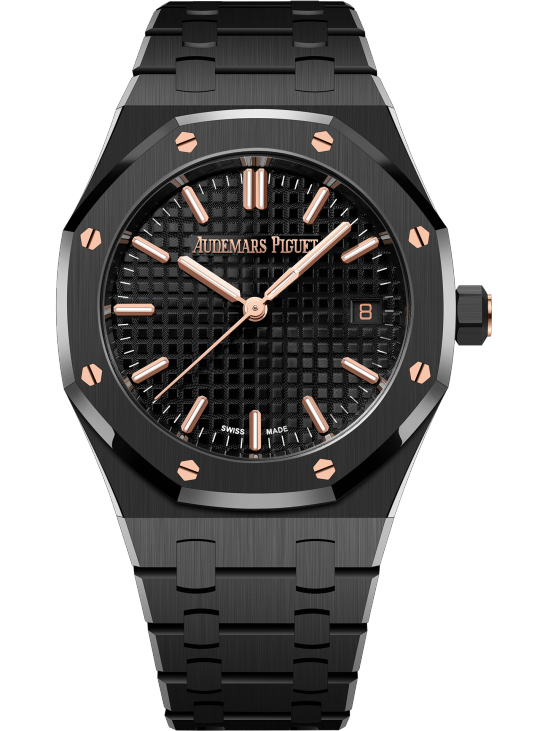 Black 904L Steel Black Dial - Watch - 34mm