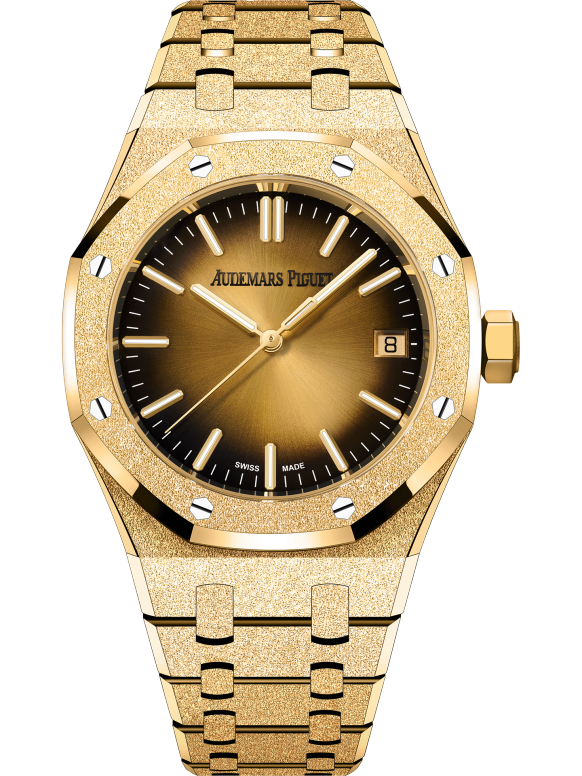 Yellow 904L Steel Smoked Gold Dial - Watch - 37mm