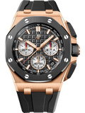 Black 904L steel with black dial - Watch - 43mm