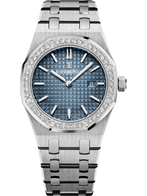 Silver 904L Steel Blue Dial - Watch - 33mm