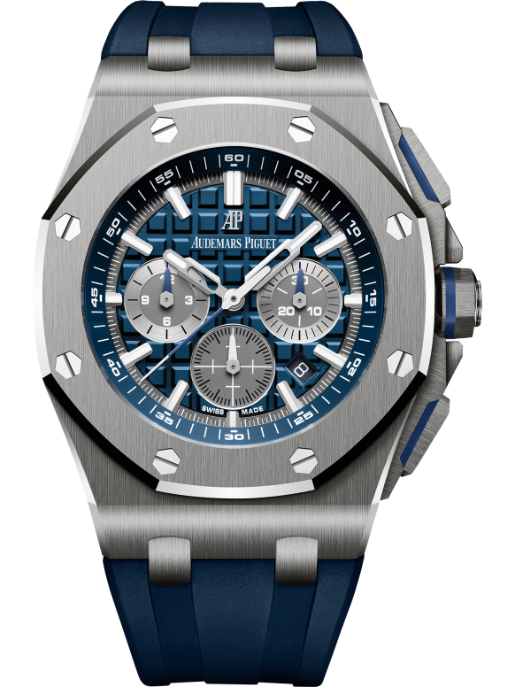 Blue 904L Steel blue dial - Watch - 42mm