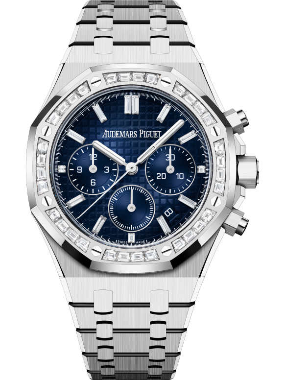 Silver 904L Steel Blue Dial - Watch - 38mm