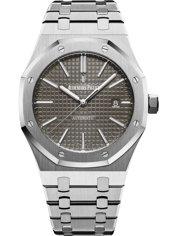 Silver 904L Steel Gray Ruthenium Dial - Automatic - 41mm