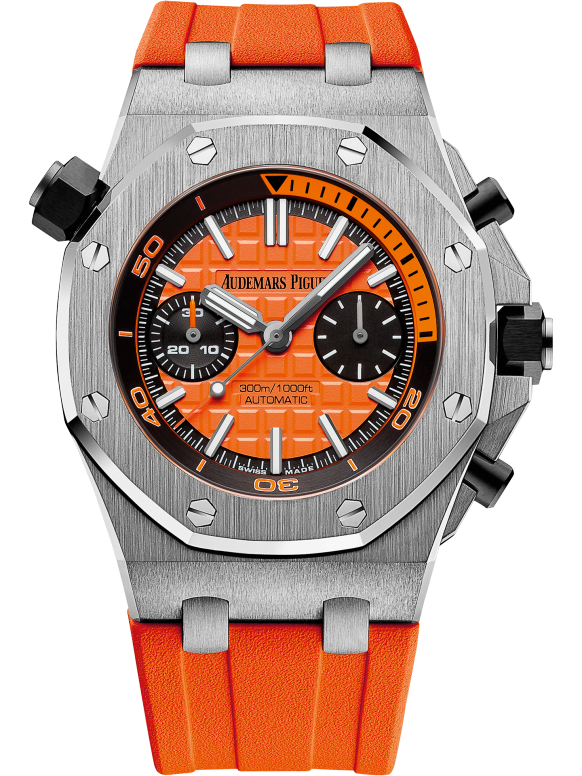 Orange strap - Titanium orange dial - Watch - 42mm