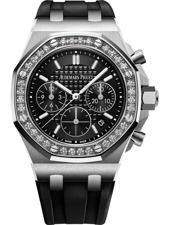 Black 904L steel with black dial - Watch - 37mm