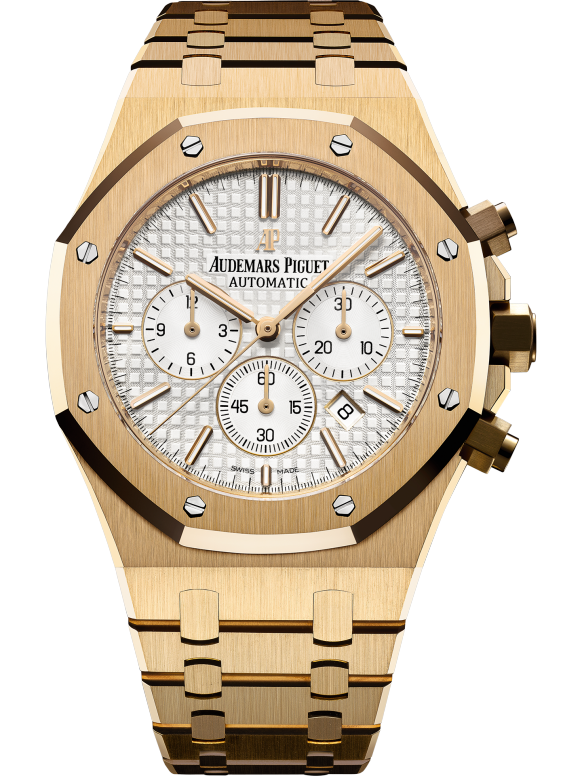 Yellow 904L steel silvery white dial - Watch - 41 mm