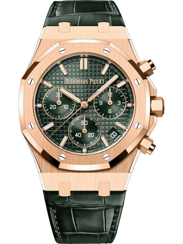Rose Gold 904L Steel Khaki Green Dial - Automatic - 41mm