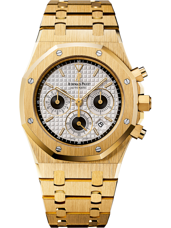 Rose gold 904L steel silver-white dial - Watch - 39 mm