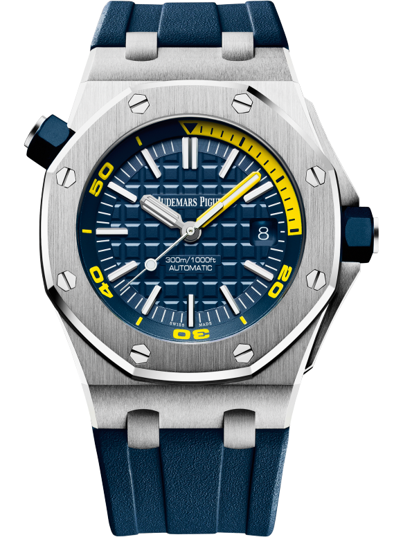 Blue 904L Steel blue dial - Watch - 42mm