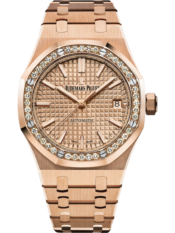 Rose gold 904L steel rose gold dial - Watch - 37 mm