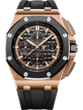 Black 904L steel with black dial - Watch - 44mm