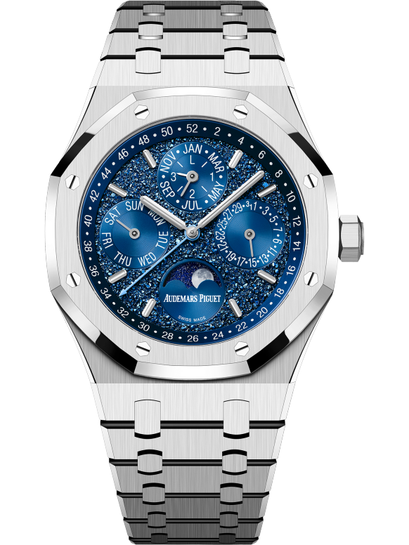 Silver 904L Steel Blue Dial - Watch - 41mm
