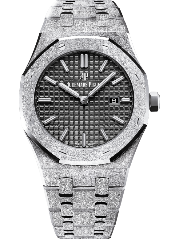 Silver 904L steel with black dial - Watch - 33mm