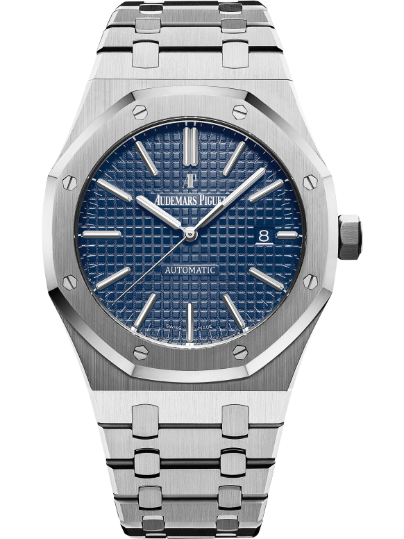Stainless steel blue dial 41mm