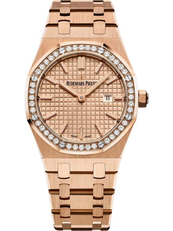 Rose gold 904L steel rose gold dial - Watch - 33 mm
