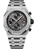 Grey OFFs - White Steel - Quartz- 42mm
