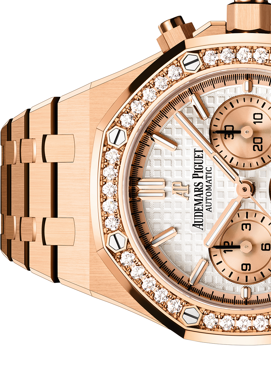 Rose Gold 904L Steel Silver Dial - Watch - 38mm