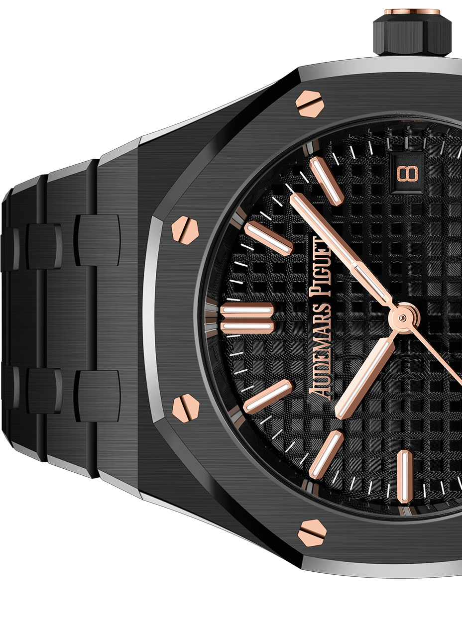 Black 904L Steel Black Dial - Watch - 34mm
