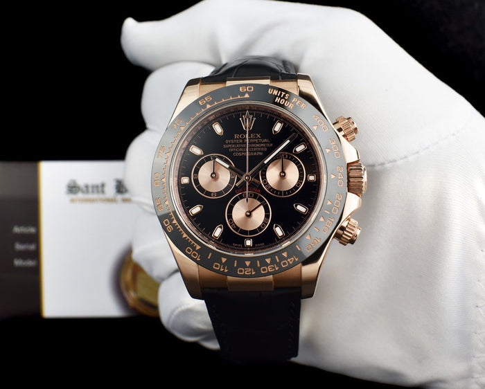 Black dial - Black strap -40MM